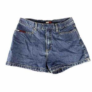 Tommy Hilfiger Womens Jean Shorts Size 9 Vintage 90s Blue Denim Upstate Short​​